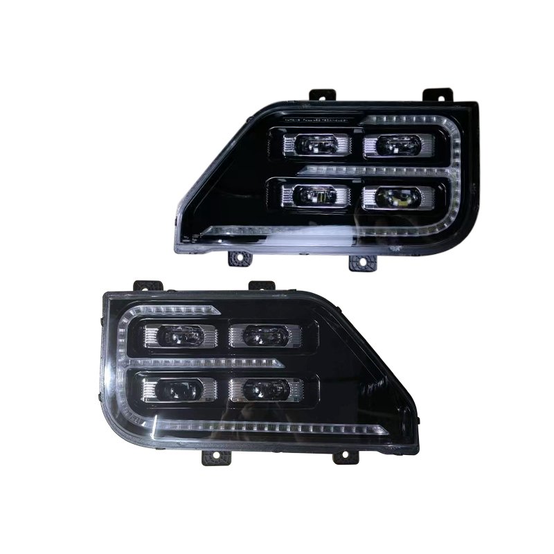 China Best-selling Bus Lamps Accessories 4121-00483 24V LED Combination Headlights 4121-00482 Headlights Fog Light Bus Parts
